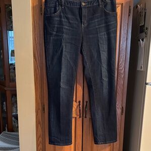 Simply Vera Vera Wang Dark Indigo Straight Leg Jeans